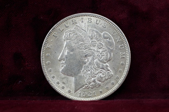 1921-P Morgan Silver Dollar