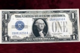 1928 $1 U.S. Blue Seal Silver Certificate Note 