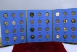Washington Silver Quarter Book - 19 w/various dates/mints