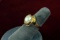 14K Gold Ladies Pearl Ring, Sz. 5