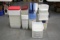 Large Assortment of Totes & Plastic Containers