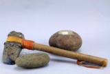 Native American Style Stone Axe, Mortar & Pestle