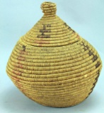Coiled Basket w/ Lid