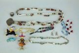 Beaded Necklaces, Bracelets, Witch Brooches & More