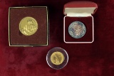 $5 Gold Piece Copy, Parks Centennial Metal, German Commemorative Token
