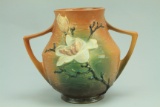 Roseville Pottery Double Handle Vase 91-8