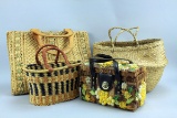 Unique & Decorative Woven Baskets and Bags
