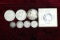 8 Collectible Silver Coins, see notes