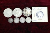 8 Collectible Silver Coins, see notes