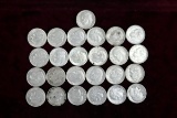 25 Roosevelt Silver Dimes