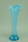 Fenton Blue Opalescent Vase