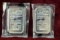 2- 1 Troy oz. .999 Silver Bars