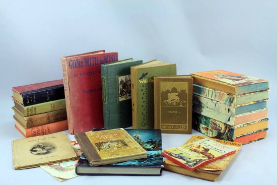 Vintage Children's Books, Gone With The Wind & Others