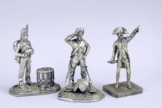 Pewter Collectible Military Soldiers