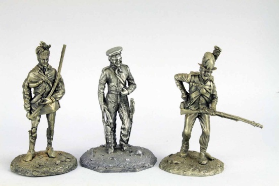 Pewter Collectible Military Soldiers