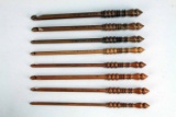 Brittany Crochet Needles - Walnut