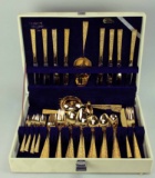 Gold Plated Flatware Set