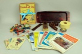 Vintage Vanity Items, Pull Toys, & Ephemera