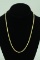 14K Gold Rope Style Necklace - Chain, 17.6 Grams