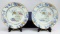 2 18th Century Chinese Porcelain Export Plates