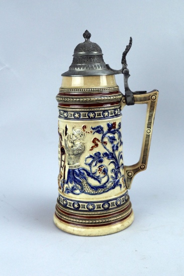 Vintage German 2 Liter Stein