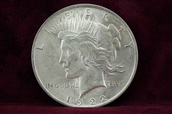 1922-P Peace Silver Dollar