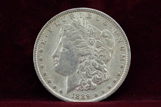 1889-P Morgan Silver Dollar