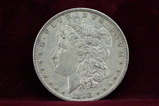 1898-P Morgan Silver Dollar