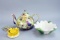 Tea Pot & Floral Ceramic Items