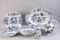 6 Blue Danube Japan Serving Pieces