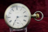 18s Elgin Pocket Watch w/ See Thru Back, Ca. 1890