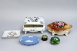 Assorted Vanity Boxes, Trays - Wedgwood & More