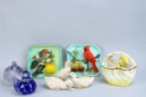 Art Glass Birds, Ceramic Ducks & More