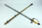 Antique Masonic Knights Templar Sword w/ Scabbard