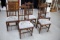 4 Spindle Back Chairs