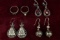 Silver Earrings & Rings