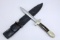 Dagger Style Knife w/ Scabbard