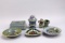 Wade Porcelain Cigarette Box, Lighter, Ash Trays, Toothpick Holder; England & Ireland