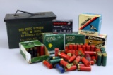 Assorted 12 Ga. Ammo, Ammo Case