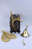 Miniature Snow Shoes, Antler, Bell