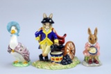 Beatrix Potter Beswick & Royal Doulton Figurines, England