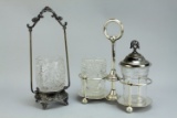 Old Table Condiment Holders - Stands