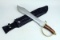 Large Fixed Blade Knife w/ Saw