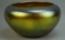 Steuben Gold Aurene Glass Bowl