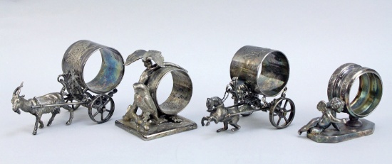 Antique Figural Napkin Rings