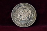 1983 Liberty Silver 1 Troy oz .999 Silver Round