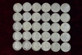 30 various dates/mint Roosevelt Silver Dimes