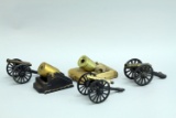 Assorted Miniature Cannons