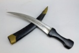 Khanjar Style Knife - Dagger
