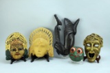Assorted Masks: Africa, Indonesia & More